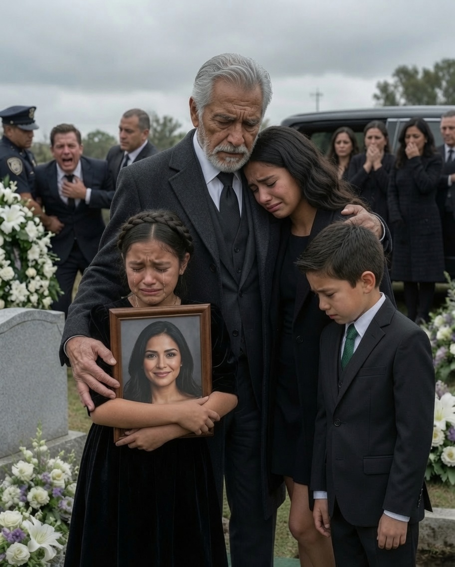 Relato completo: En el funeral de mi hija, mi yerno señaló a sus hijas y anunció: «Van a ir a un hogar de acogida. Me merezco un nuevo comienzo con mi nueva prometida».
