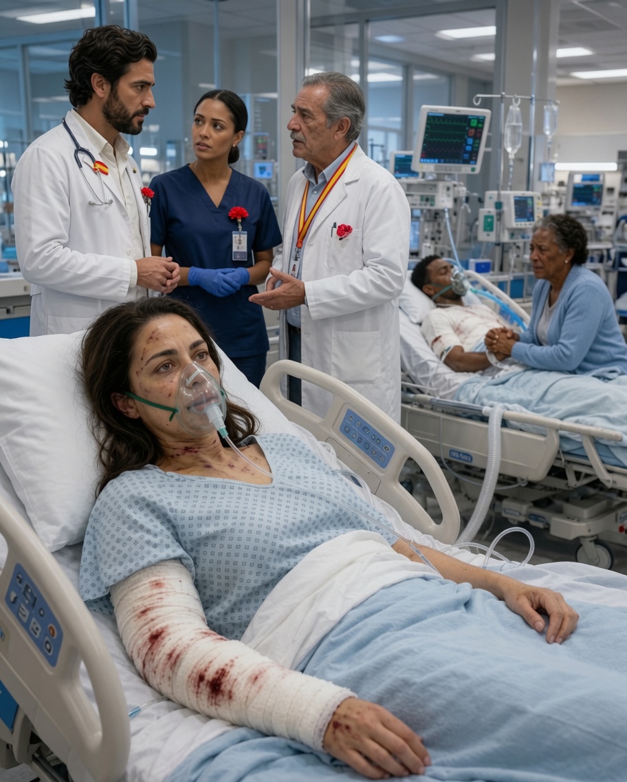 «Que se muera. Salven a su hermano con sus órganos», le susurró mi madre al médico. Mi hermano acababa de estrellar nuestro coche para impedir que yo revelara sus crímenes. Mis padres, con regocijo, habían firmado mi sentencia de muerte. Atrapada en mi cuerpo paralizado, oí cada palabra de su macabro encubrimiento. Parpadeé frenéticamente para avisar a la enfermera. Antes de que pudieran desconectarme, un desconocido de aspecto imponente irrumpió en la UCI. Traía consigo un aterrador secreto de 28 años que destruiría a mi «familia» para siempre.