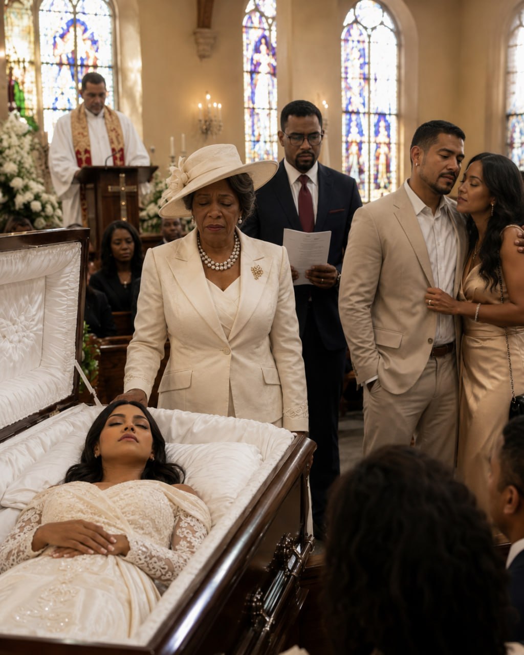 EN EL FUNERAL DE MI HIJA, LA AMANTE DE SU ESPOSO SE ACERCÓ A MÍ Y ME SUSURRÓ: “YO GANÉ”… HASTA QUE EL ABOGADO PIDIÓ SILENCIO Y COMENZÓ A LEER EL TESTAMENTO.