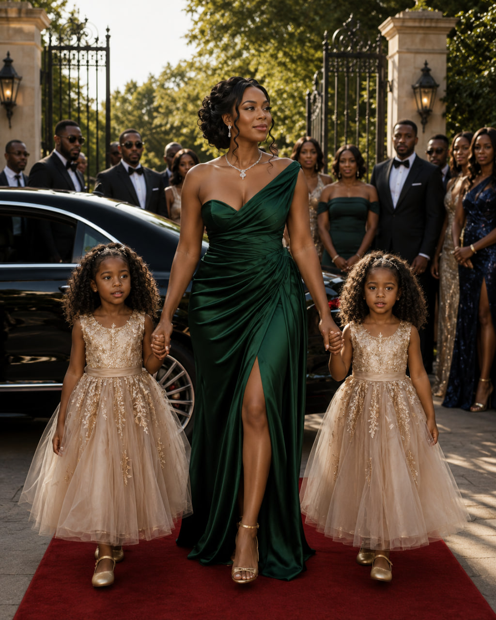 A Wealthy Man Invited His “Poor” Ex-Wife to His Grand Wedding to Humil:iate Her — But Everything Stopped When She Stepped Out of a Luxury Car with Twin Children and Said Words That Halted the Ceremony