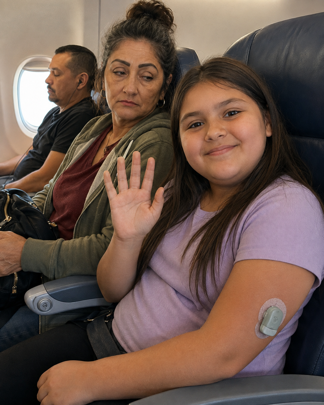 Una mujer avergonzó a mi hija por su peso en un avión lleno de gente; minutos después, se arrepintió de cada palabra.