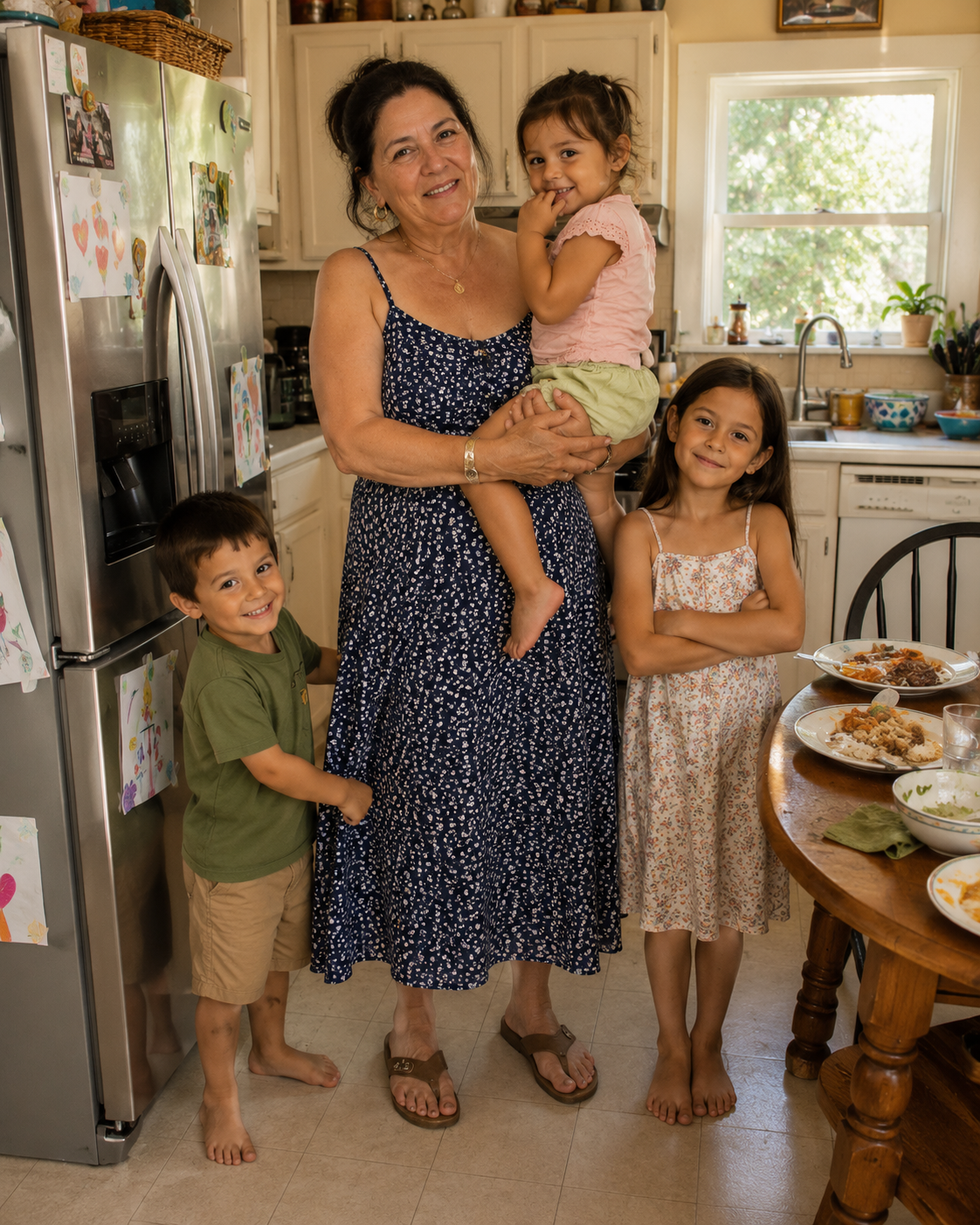 Mi cuñada no paraba de dejar a sus tres hijos pequeños con mi madre jubilada, diciendo: «Se la pasa en casa sin hacer nada». Así que le di una lección que jamás olvidaría.