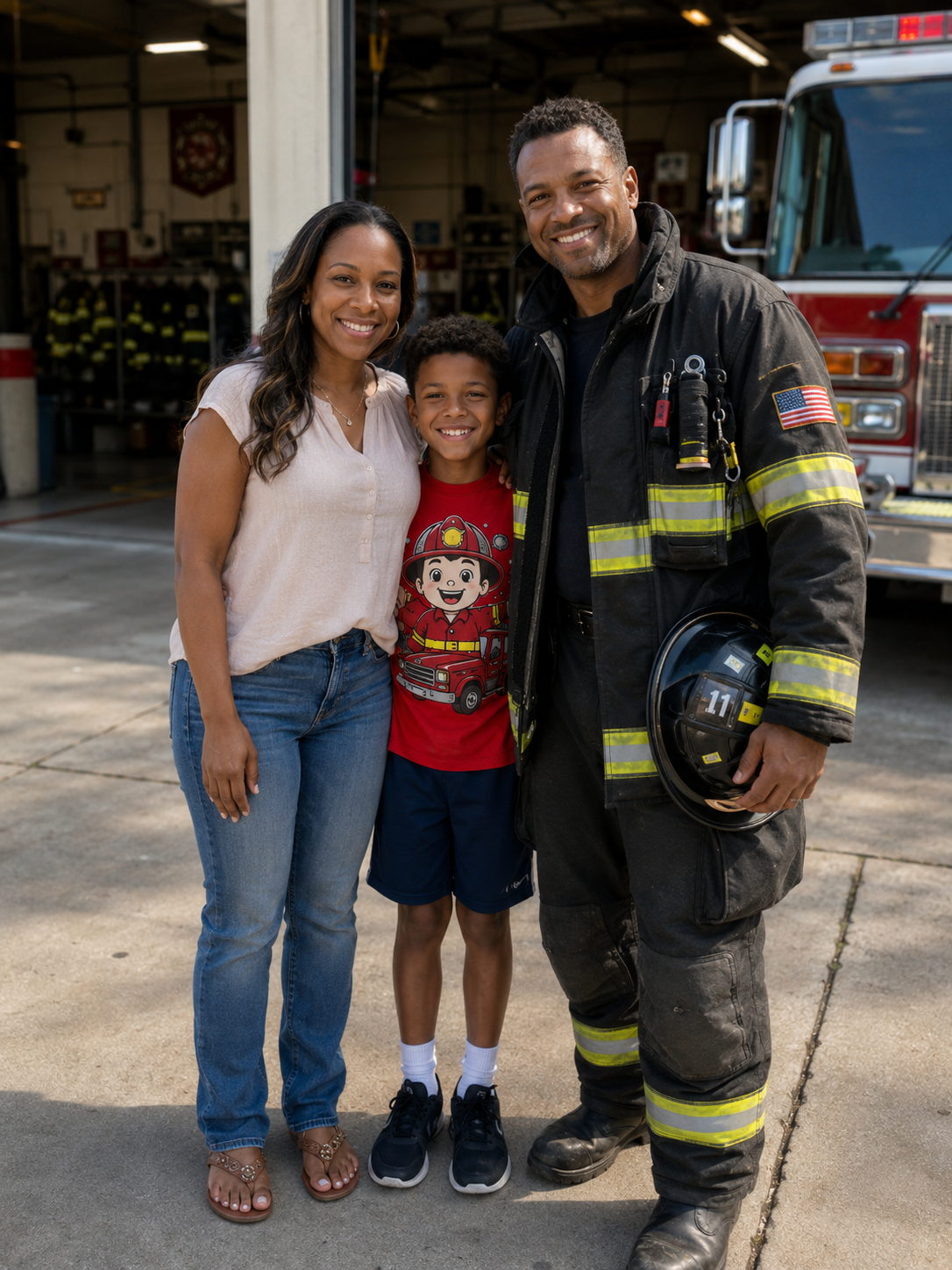 MY SON ASKED TO VISIT A FIREHOUSE AFTER A YEAR OF CANCER TREATMENT—THEN THE CAPTAIN LOOKED AT ME AND SAID, “I’VE BEEN WAITING ELEVEN YEARS TO MEET HIM”