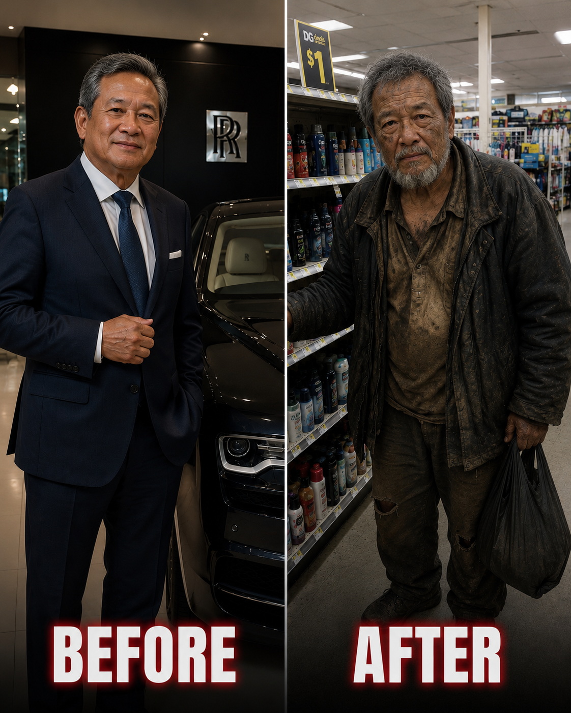 Nagkunwari Akong Walang Tirahan at Pumasok sa Isang Grocery Store para Hanapin ang Aking Tagapagmana – Ang Nangyari Doon ay Muntik Na Akong Mapatumba