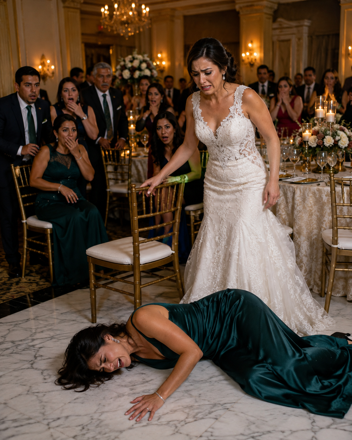 MI HERMANA QUITÓ LA SILLA EN SU BODA PARA HUMILLARME; NUNCA ESPERÓ QUE LAS CÁMARAS LO GRABARAN TODO.