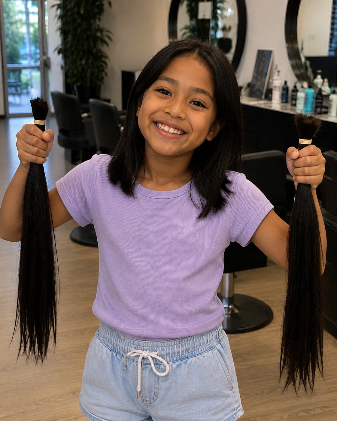 Mi esposo dejó que nuestra hija se cortara seis años de crecimiento de cabello durante su día de paseo – Estaba lista để dejarlo hasta que ella me llevó a su habitación