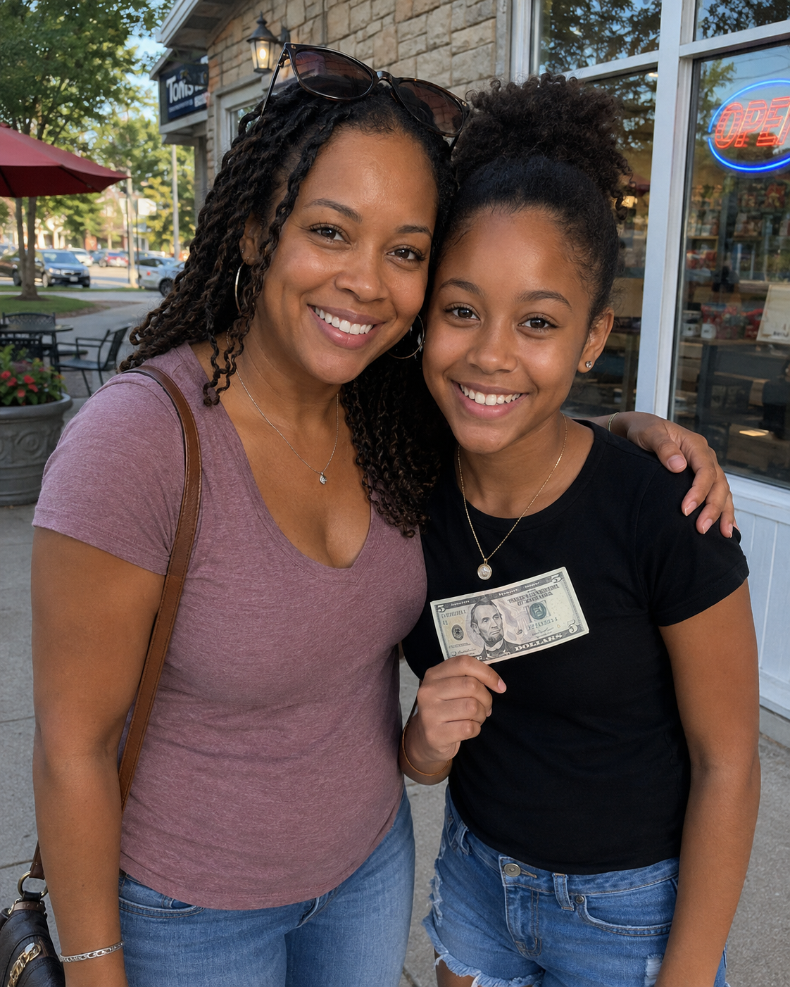 My 13-Year-Old Daughter Was Mocked for Her Leg Braces at an Ice Cream Shop – One Sentence Finally Made the Girl and Her Mother Walk Out in Silence