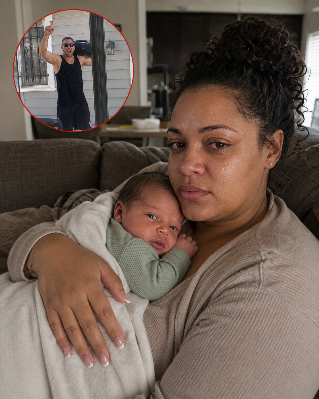 MY HUSBAND SAID I WAS “IMAGINING THINGS” AFTER OUR NEWBORN KEPT WAKING AT THE SAME TWO TIMES EVERY DAY—THEN MY FRIEND DOCUMENTED WHAT OUR NEIGHBOR WAS REALLY DOING