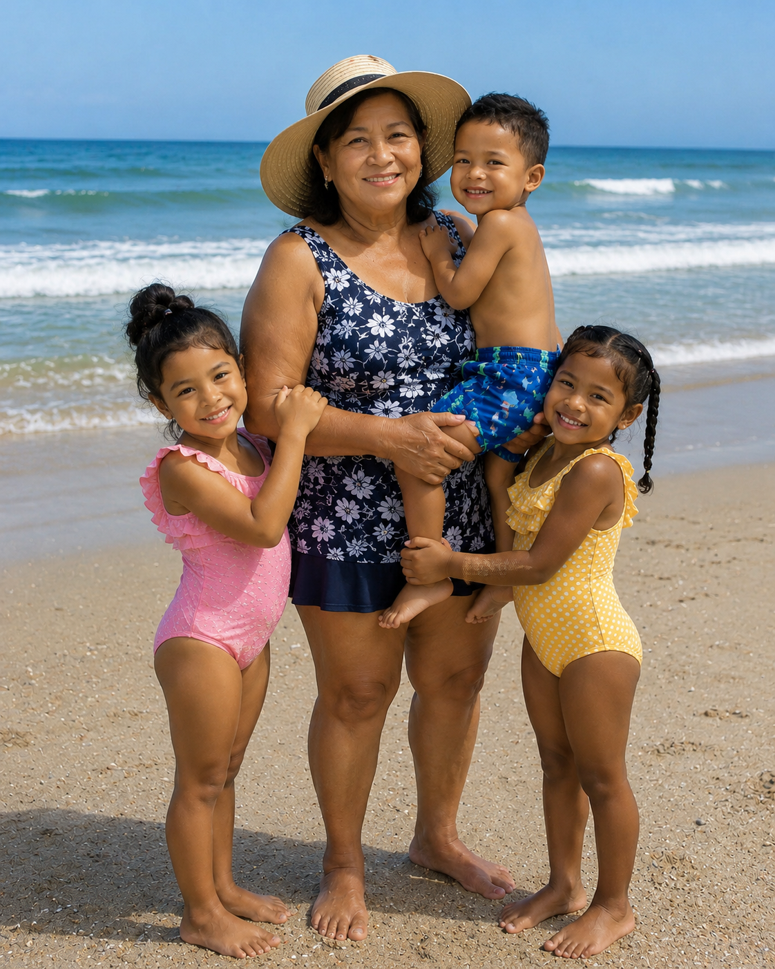 Mi nuera me dejó a tres niños durante mis primeras vacaciones en el mar diciendo: "Tienes que desquitar lo que gastamos en ti", y luego mi hijo descubrió por qué las niñeras seguían renunciando