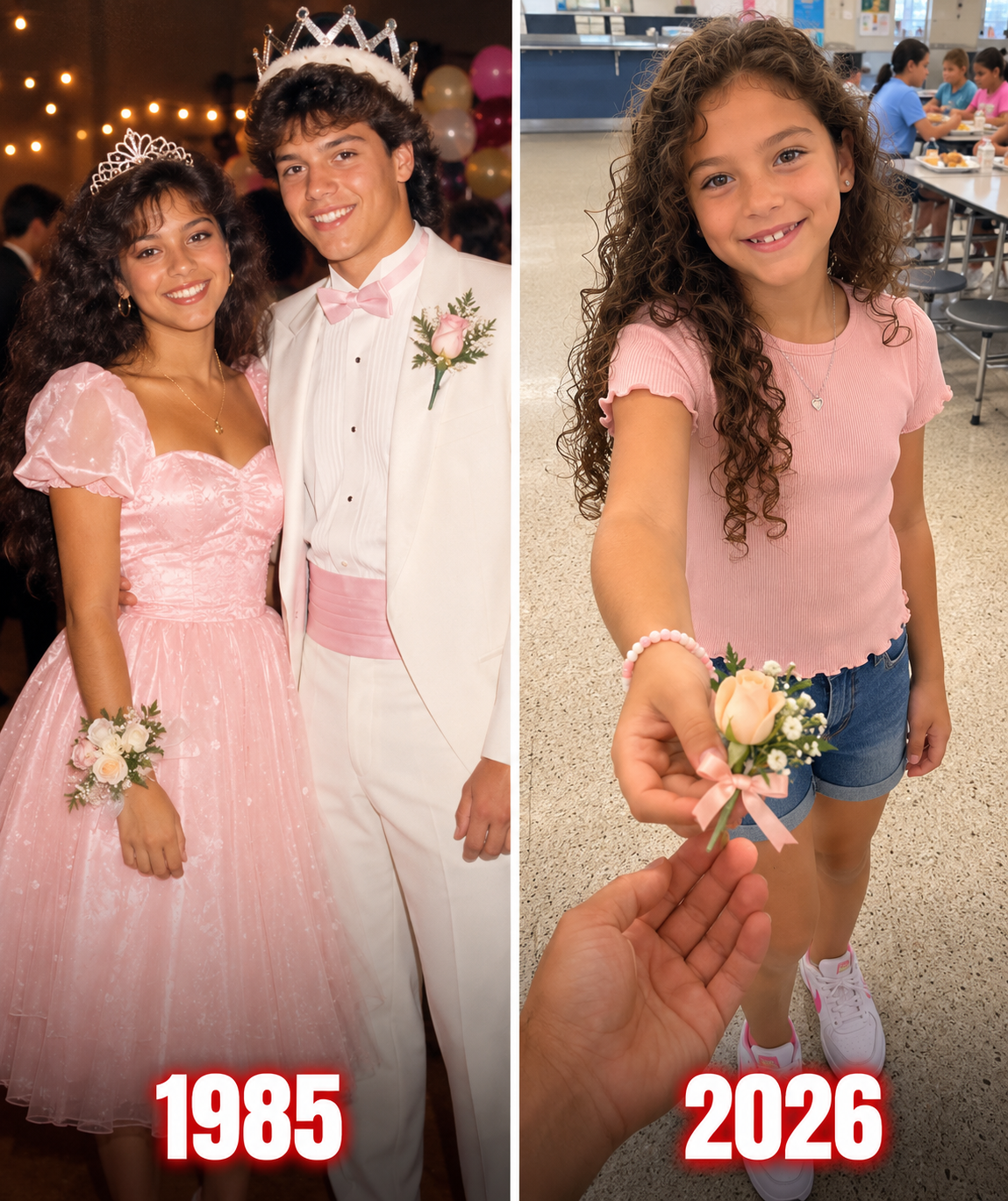 Nunca me casé ni bailé con otro hombre después de que mi novio del instituto desapareciera la noche del baile de graduación en 1985; la semana pasada, una niña pequeña me entregó el boutonnière que él llevaba aquella noche.