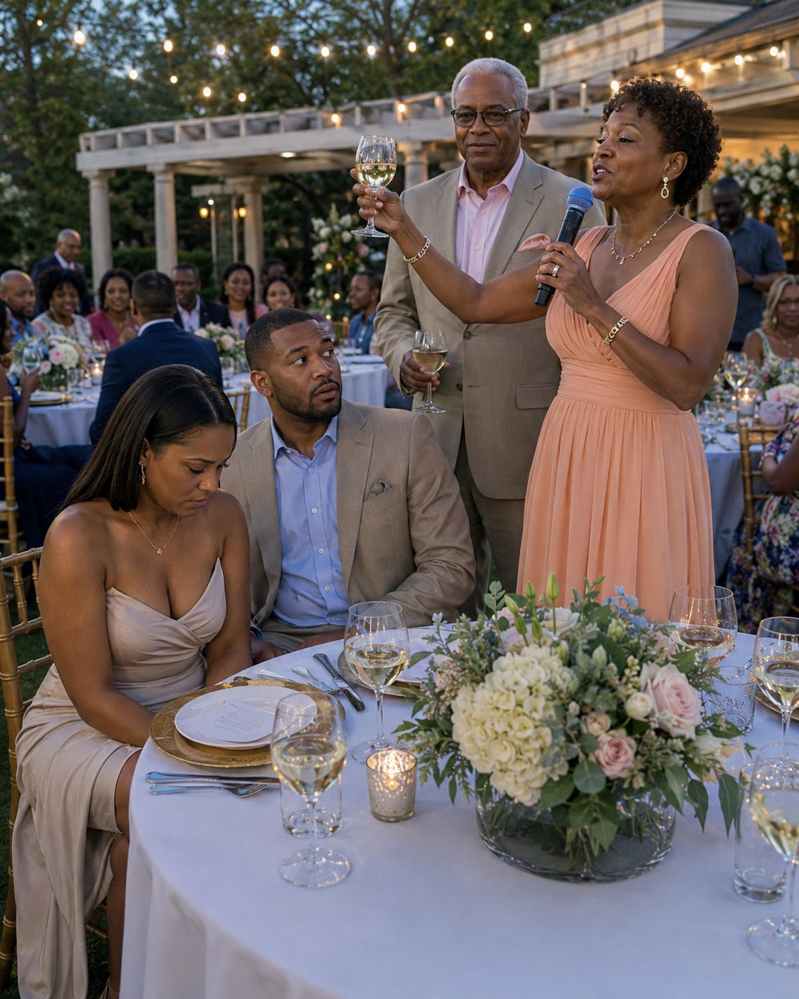 MY HUSBAND’S PARENTS CALLED ME THEIR CHARITY CASE AT MY DAUGHTER’S NAMING DINNER—THEN MY QUIET GRANDFATHER REVEALED WHO ACTUALLY CONTROLLED THEIR BIGGEST BUSINESS DEAL