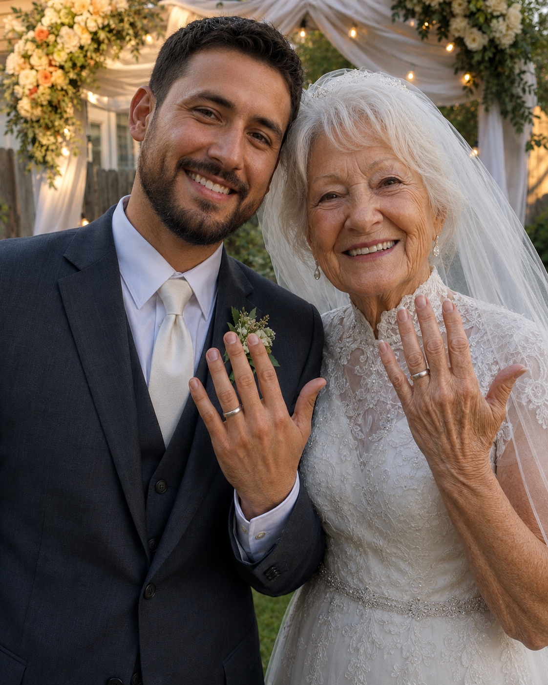 Un hombre joven se casó con mi abuela de 78 años; pensé que era un cazafortunas hasta que una carta, tras su funeral, reveló quién era realmente.