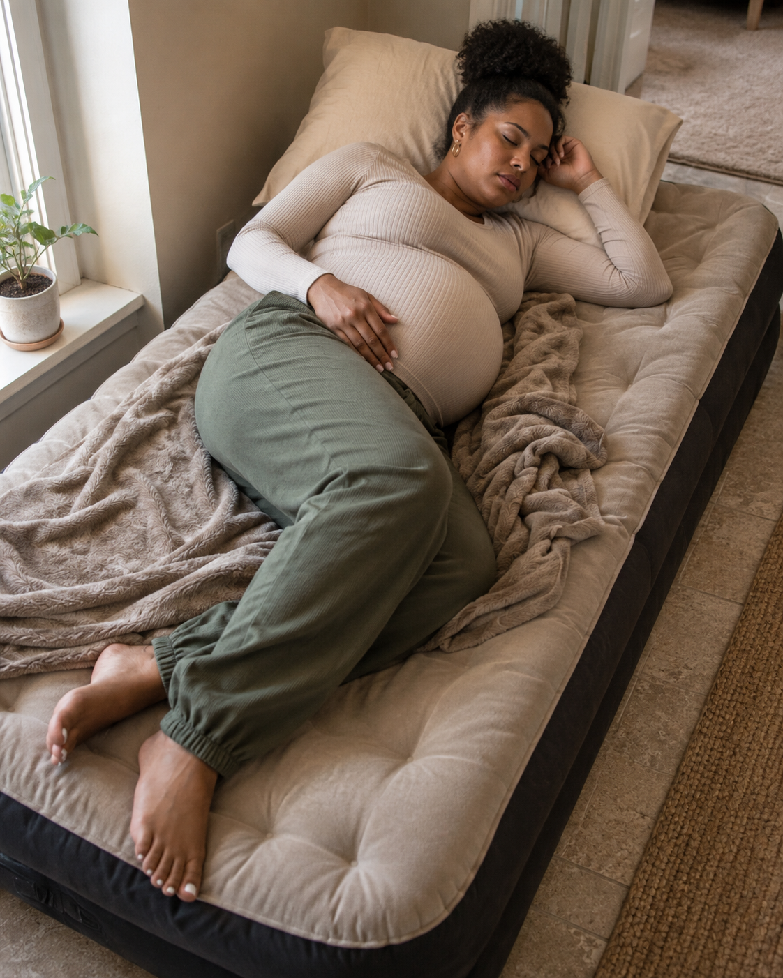 MY EIGHT-MONTH-PREGNANT DAUGHTER WAS FORCED TO SLEEP ON AN AIR MATTRESS—SO I INVITED THE ONE PERSON HER MOTHER-IN-LAW FEARED MOST