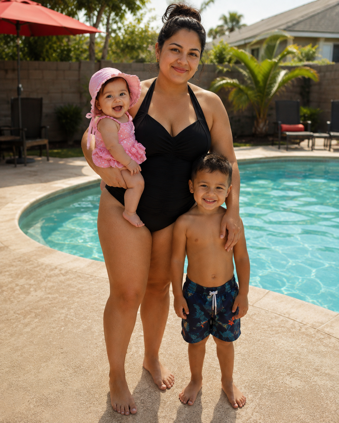 Mi marido me provocó en una fiesta en la piscina, diciendo que no era tan atractiva como la nueva esposa de su hermano. Así que le puse en su sitio, y jamás lo olvidará.