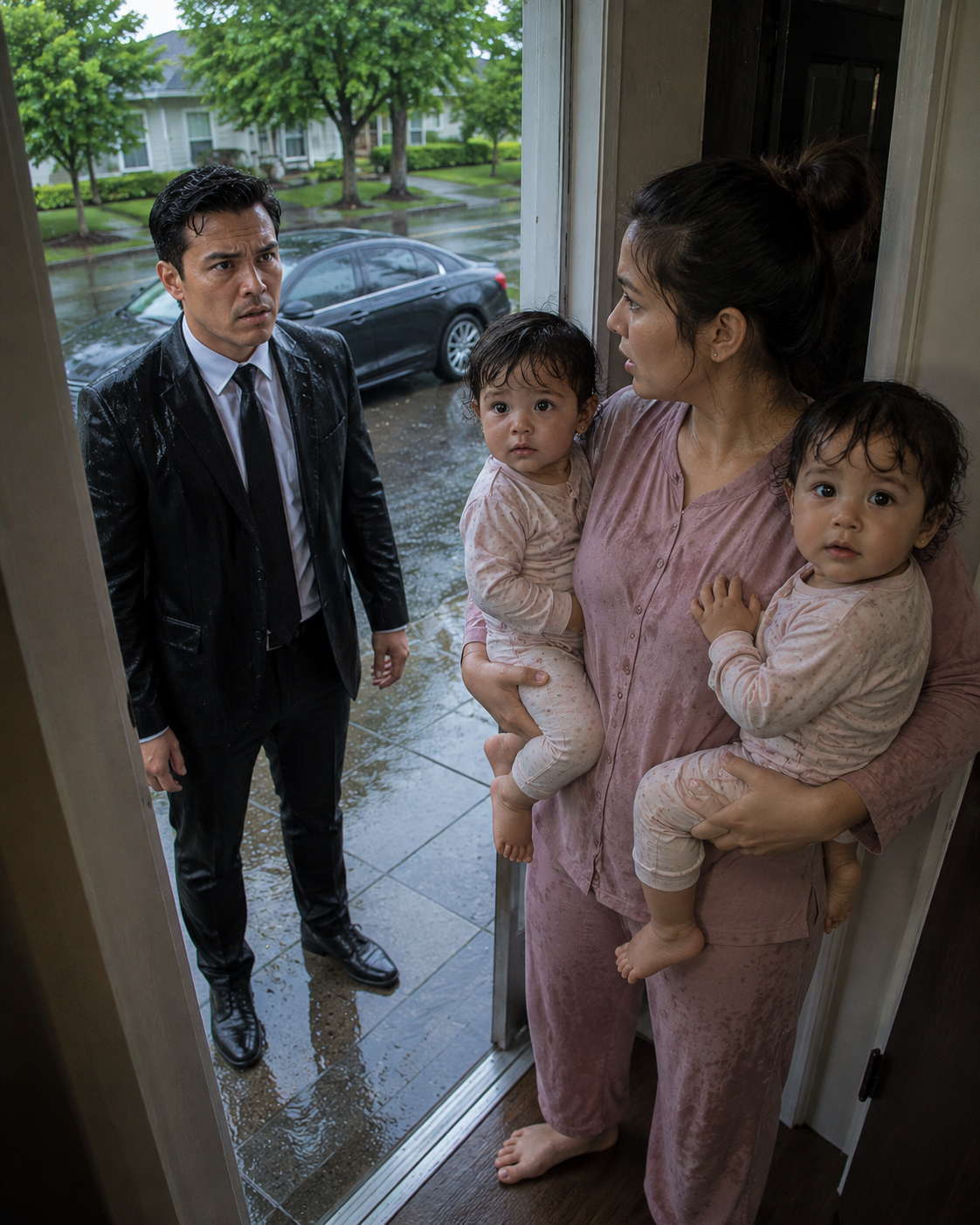 Sa Wakas, Natagpuan Ako ng Lalaking Nakatakas Ko—At Nakita ang Sarili Niyang mga Mata sa Aking Kambal