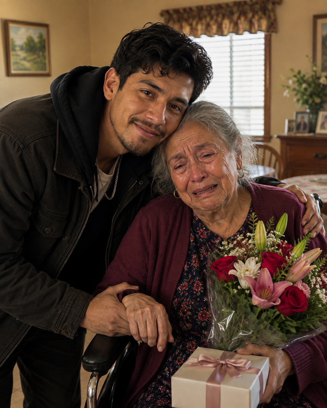 Me hice pasar por el hijo de una anciana en la residencia de ancianos porque su verdadera familia me pagaba. Tras su fallecimiento, la directora me dijo: «Te dejó una última petición».