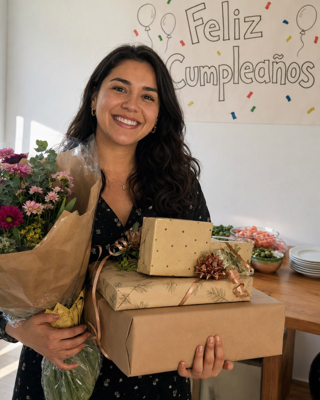 En mi primer cumpleaños con la familia de mi esposo, mi suegro alzó su copa y dijo: «Esperemos que esta dure más que las otras».