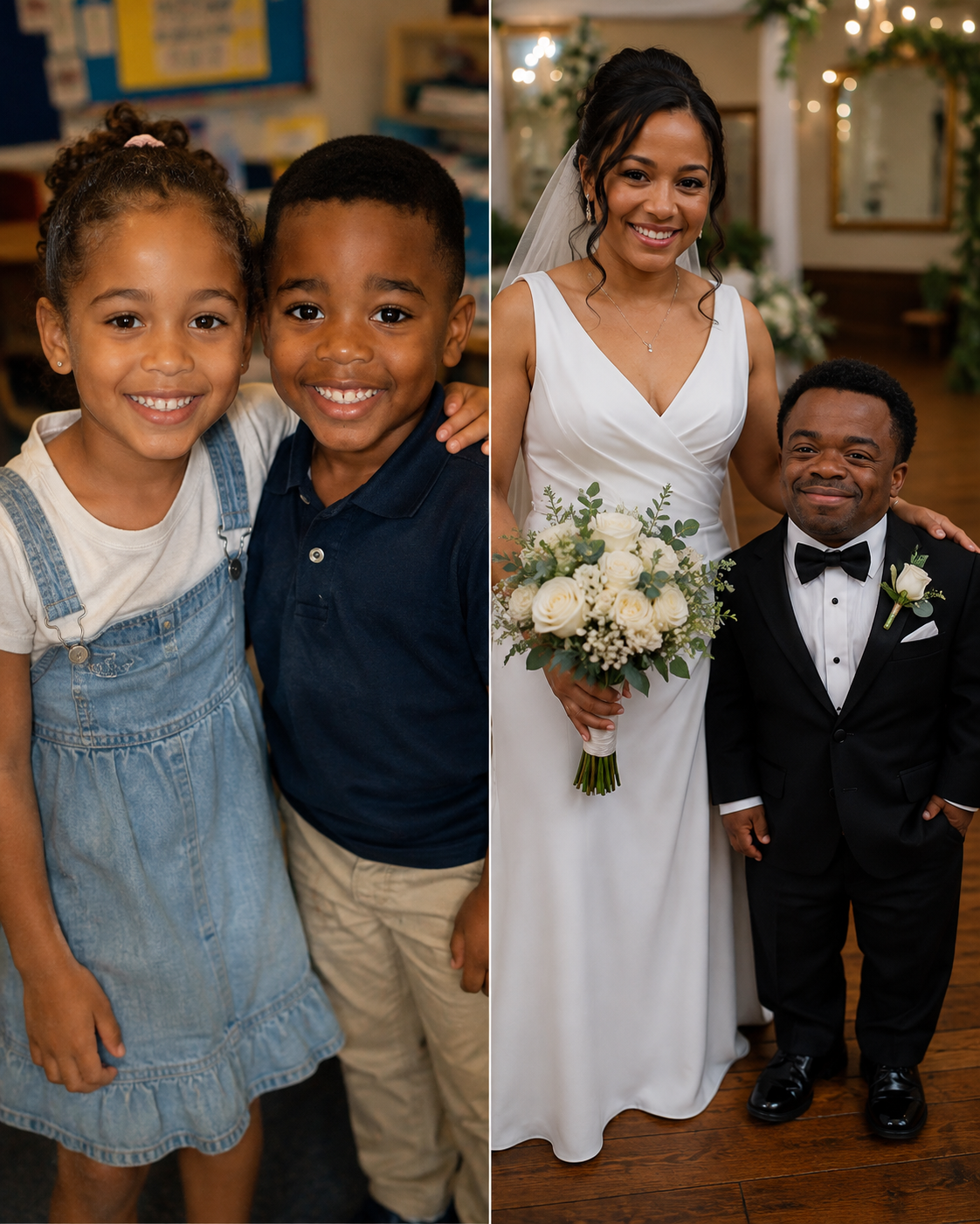 Everyone Said My Best Friend Would Never Find Love Because His Body Stopped Growing at Eight—But on Our Wedding Day, He Tried to Let Me Go