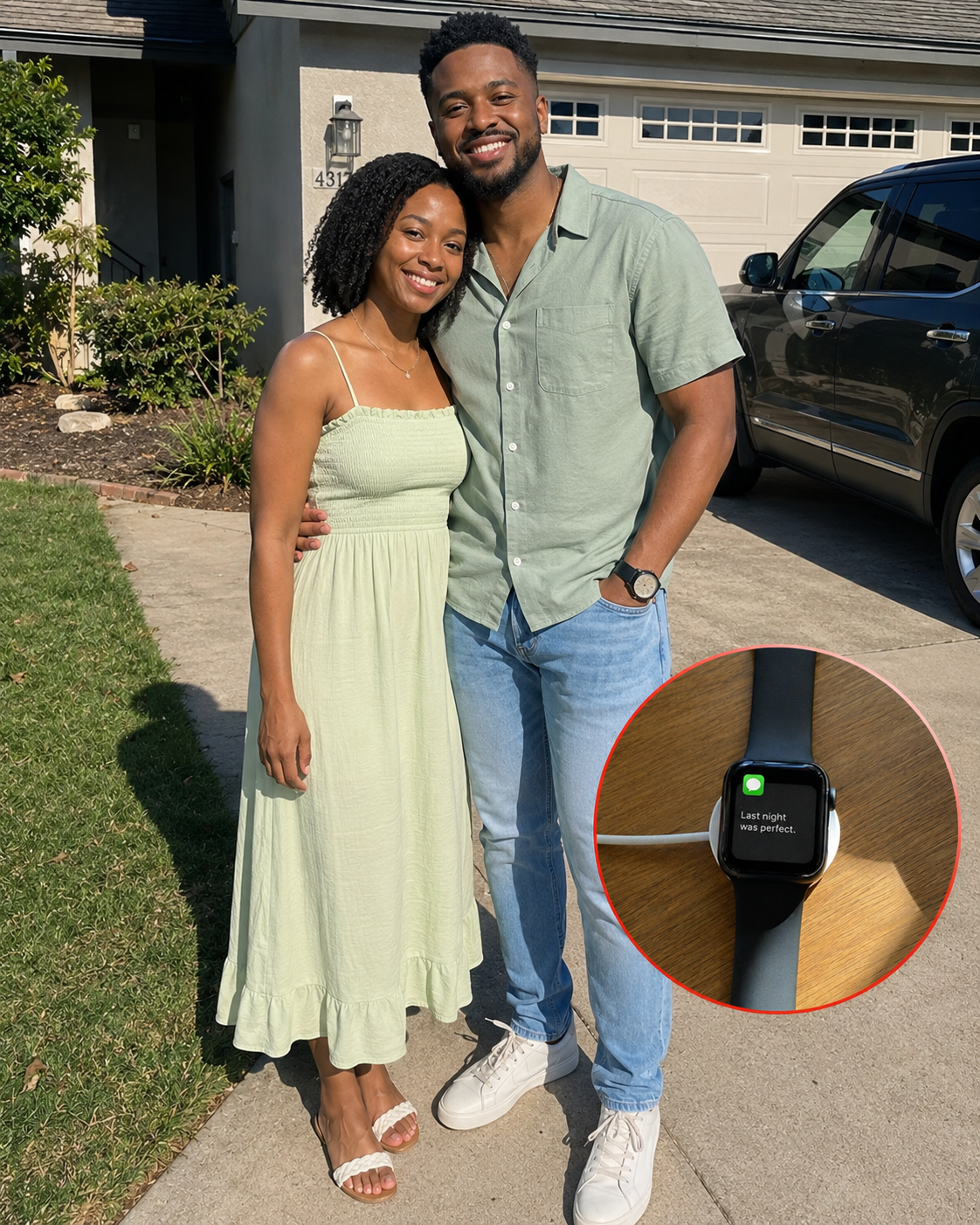 My Husband Left His Smartwatch on the Counter—Then a Message Appeared: “She Stopped Crying the Moment You Held Her”