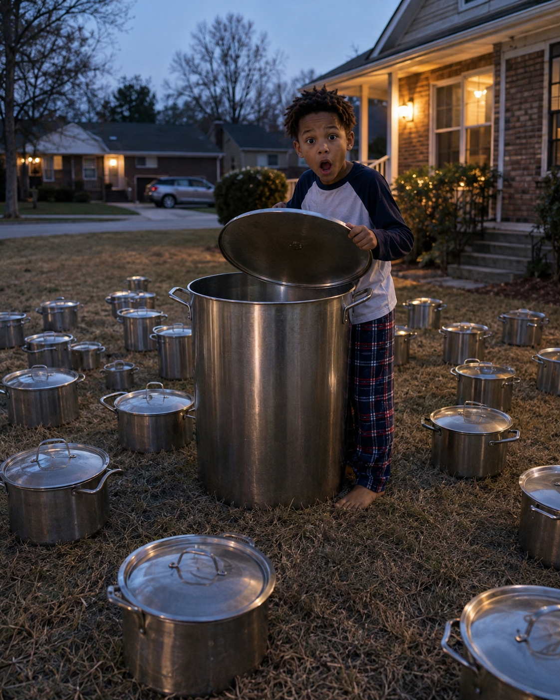 I COULDN’T AFFORD THE FOOTBALL CAMP MY 13-YEAR-OLD WANTED, SO HE SPENT HIS SUMMER AT A SOUP KITCHEN—THEN A CRUEL PRANK ON OUR FRONT LAWN CHANGED HIS LIFE