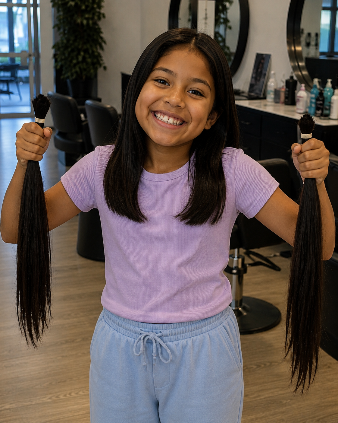Mi esposo dejó que nuestra hija se cortara seis años de crecimiento de cabello durante su día de paseo – Estaba lista để dejarlo hasta que ella me llevó a su habitación