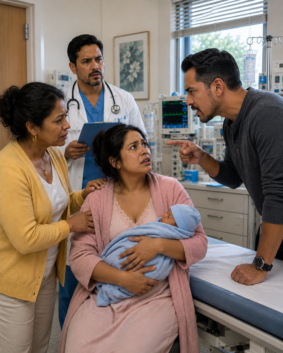 En la revisión de los tres meses de mi bebé, el médico me llamó a una habitación aparte y bajó la voz para que nadie más lo oyera. Lo que dijo a continuación me dejó sin aliento.