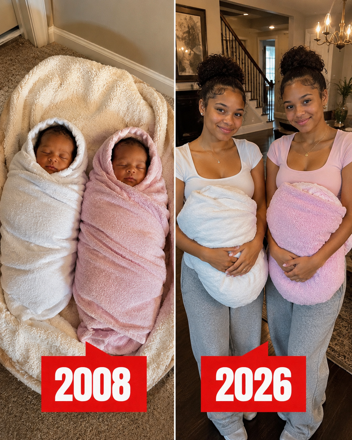 I FOUND TWIN BABY GIRLS ABANDONED IN A BEACH CHANGING CUBICLE—ON THEIR EIGHTEENTH BIRTHDAY, THEY RETURNED THE SAME TOWELS AND SAID, “DAD, WE OWE YOU THE TRUTH”
