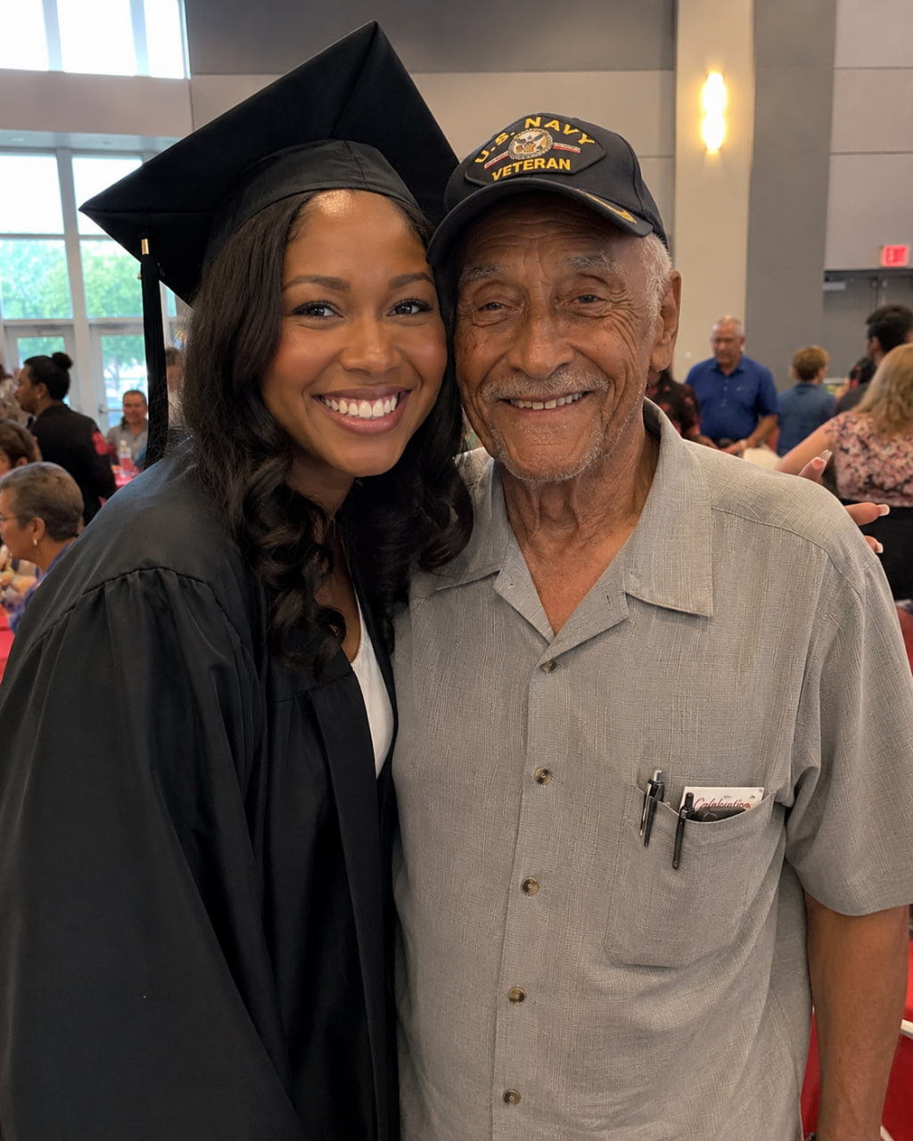 MY DAUGHTER CHOSE THE SCHOOL CUSTODIAN TO WALK HER ACROSS THE GRADUATION FIELD INSTEAD OF ME — I FELT HUMILIATED UNTIL HE PULLED AN OLD LETTER FROM HIS POCKET AND SAID, "YOUR WIFE MADE ME PROMISE TO READ THIS TODAY."