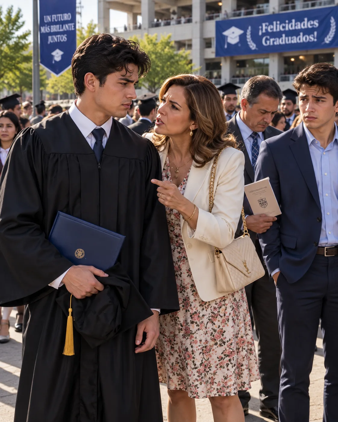 EN MI GRADUACIÓN UNIVERSITARIA, BAJÉ DEL ESCENARIO CON EL TÍTULO POR EL QUE HABÍA TRABAJADO CINCO AÑOS — ENTONCES MI MADRE DIJO: «NO TE SIENTAS TAN ORGULLOSO. TU HERMANO ES QUIEN REALMENTE VA A LLEGAR LEJOS»