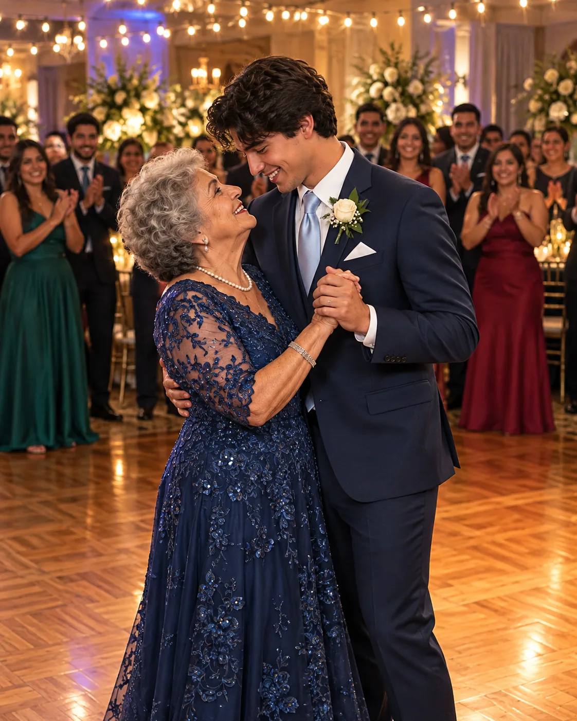 SE BURLARON CUANDO BAILÉ CON MI ABUELA EN EL BAILE DE GRADUACIÓN… HASTA QUE TOMÉ EL MICRÓFONO Y TODO EL SALÓN QUEDÓ EN SILENCIO