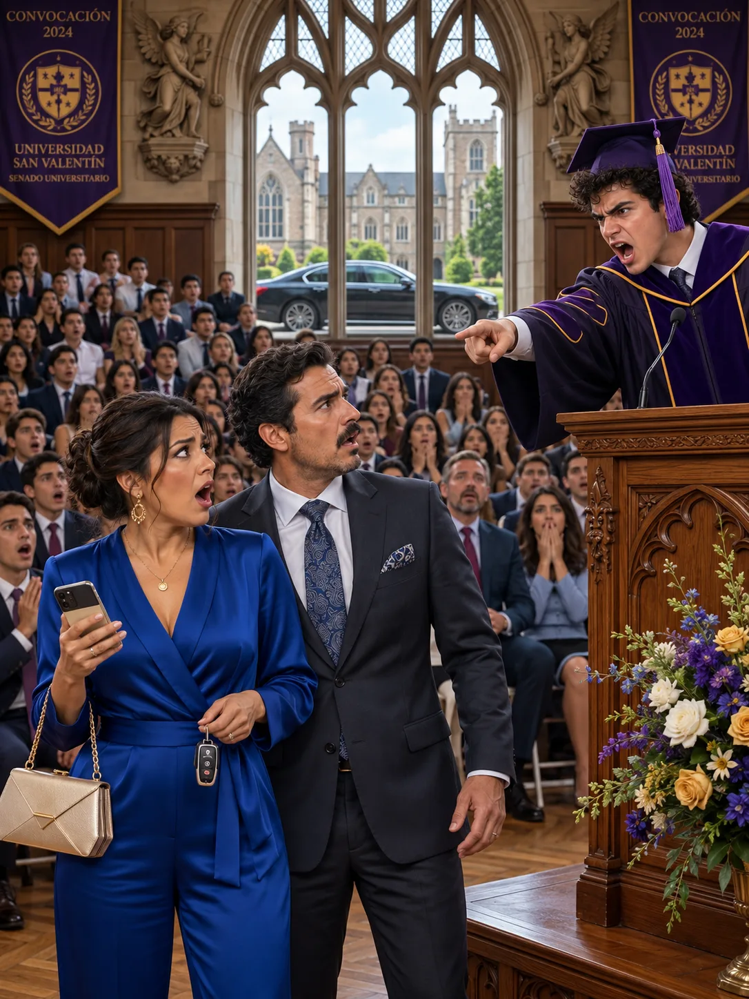 DURANTE 19 AÑOS CRIÉ AL HIJO DE MI HERMANA COMO SI FUERA MÍO. EL MES PASADO, ELLA REGRESÓ A SU GRADUACIÓN, LE ENTREGÓ LAS LLAVES DE UN PORSCHE Y DIJO: «PARA MI VERDADERO HEREDERO». LO QUE MI HIJO HIZO DESPUÉS LA DEJÓ SIN PALABRAS.