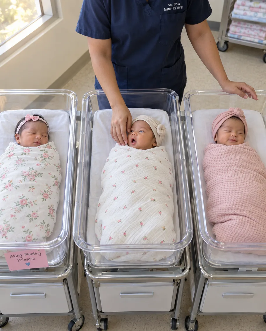 MATAPOS KONG ISILANG ANG TRIPLETS NAMIN, NAGPUNTA ANG BIYENAN KO NA NAKA-ITIM—PAGBUKAS NIYA NG CAPE, NATAHIMIK ANG LAHAT