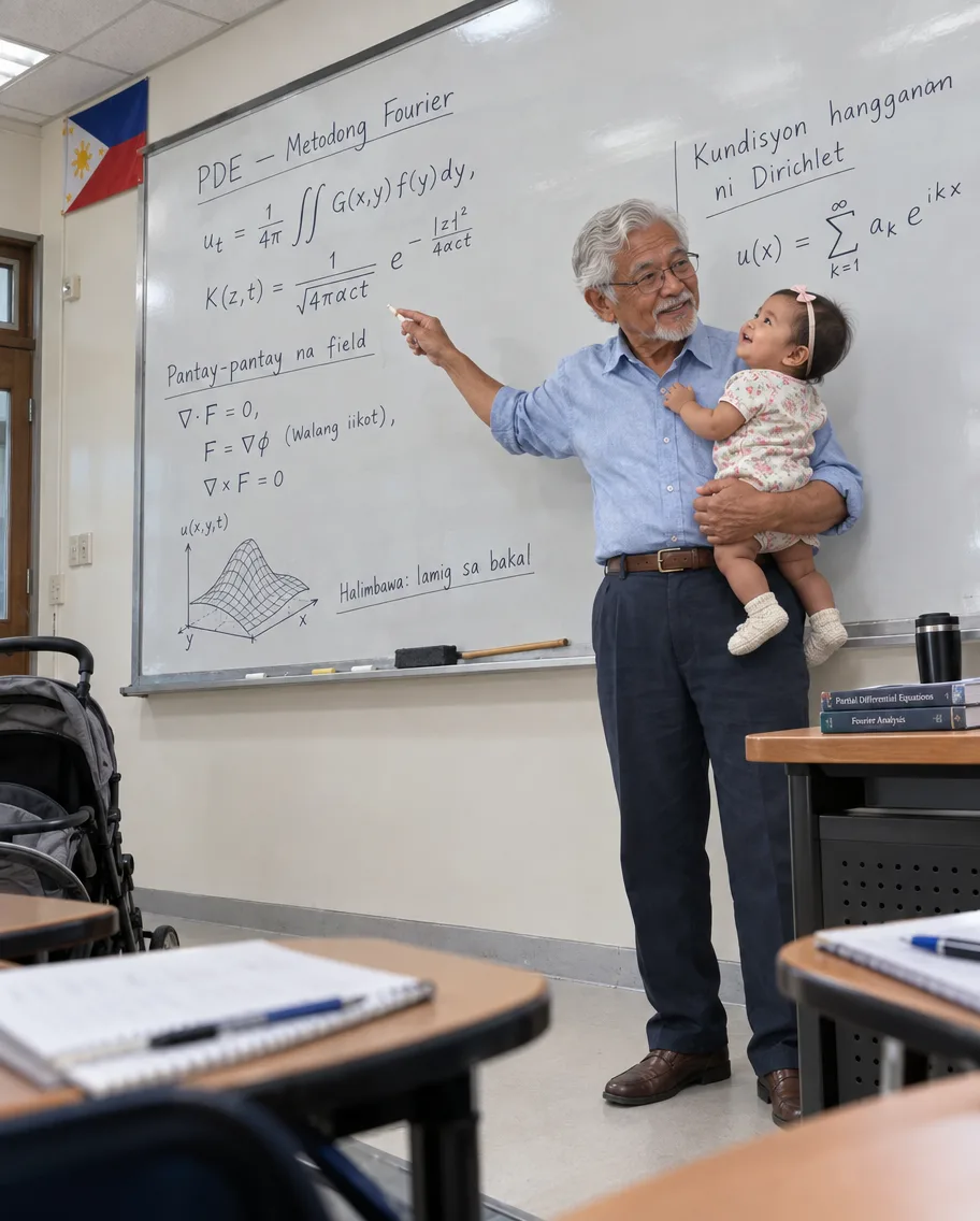 NAWALAN NG ASAWA ANG PROPESOR NAMIN PAGKAPANGANAK SA ANAK NILA—ISANG VIDEO NG PAGTUTURO NIYANG KARGA ANG SANGGOL ANG HALOS SUMIRA SA NATITIRA NIYANG BUHAY