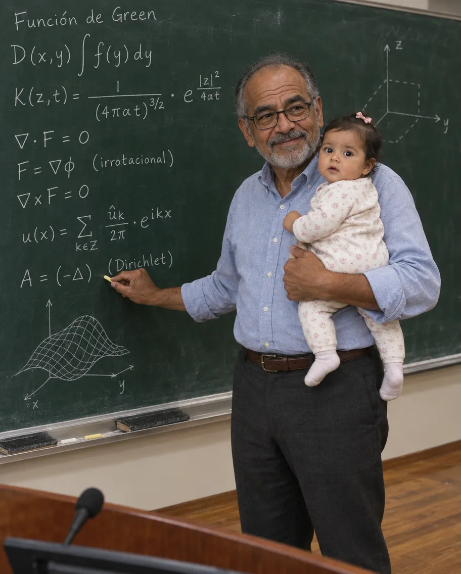 NUESTRO PROFESOR PERDIÓ A SU ESPOSA MESES DESPUÉS DEL NACIMIENTO DE SU HIJA — UN DÍA TUVO QUE DAR TODA LA CLASE CARGÁNDOLA, Y UNO DE NOSOTROS LO GRABÓ SIN IMAGINAR LO QUE ESE VIDEO LE COSTARÍA
