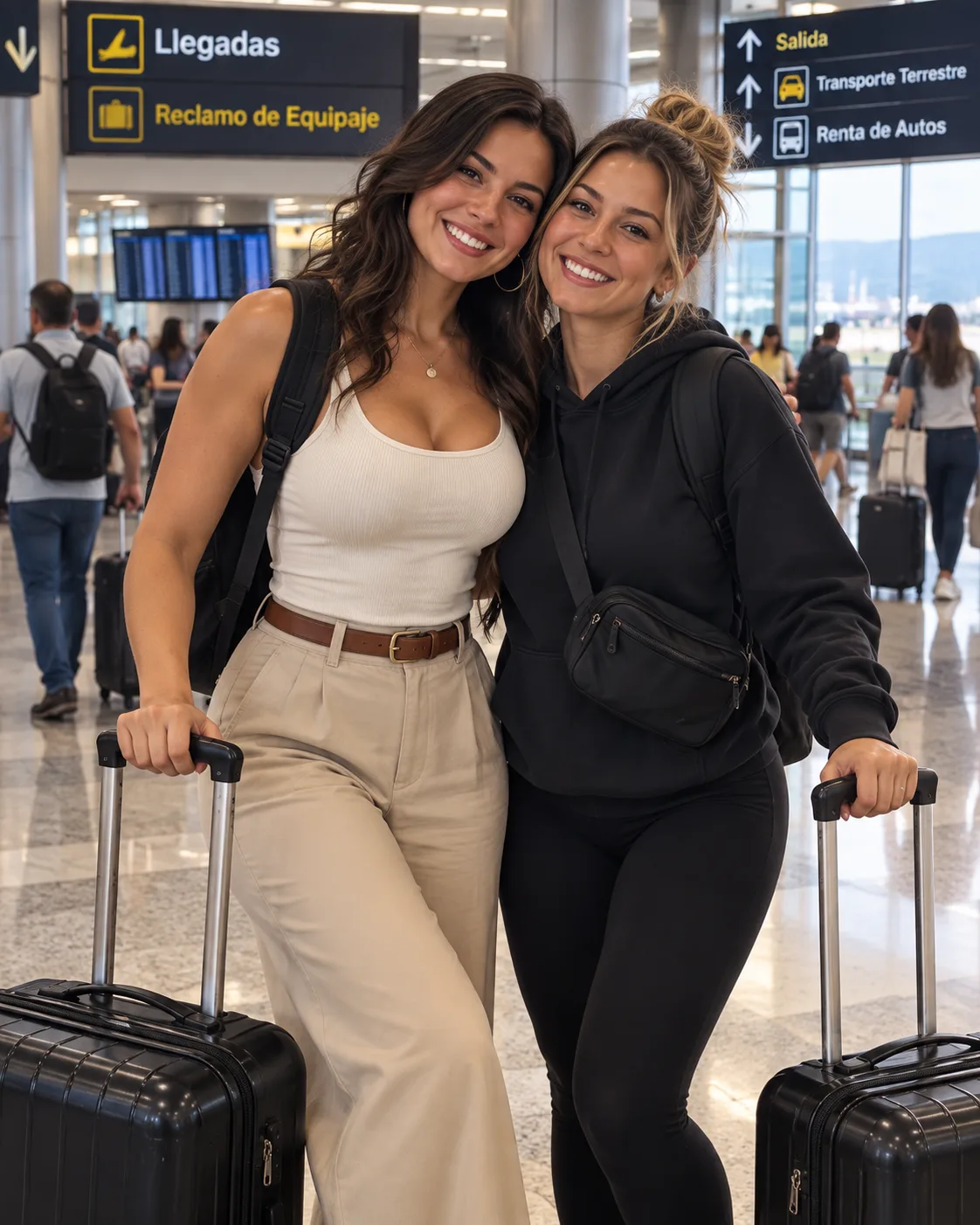 MI MEJOR AMIGA Y YO INTERCAMBIAMOS LAS MALETAS POR ACCIDENTE — PENSÉ QUE NOS REIRÍAMOS HASTA QUE ME LLAMÓ Y DIJO: «POR FAVOR, DIME QUE NO MIRASTE ADENTRO»
