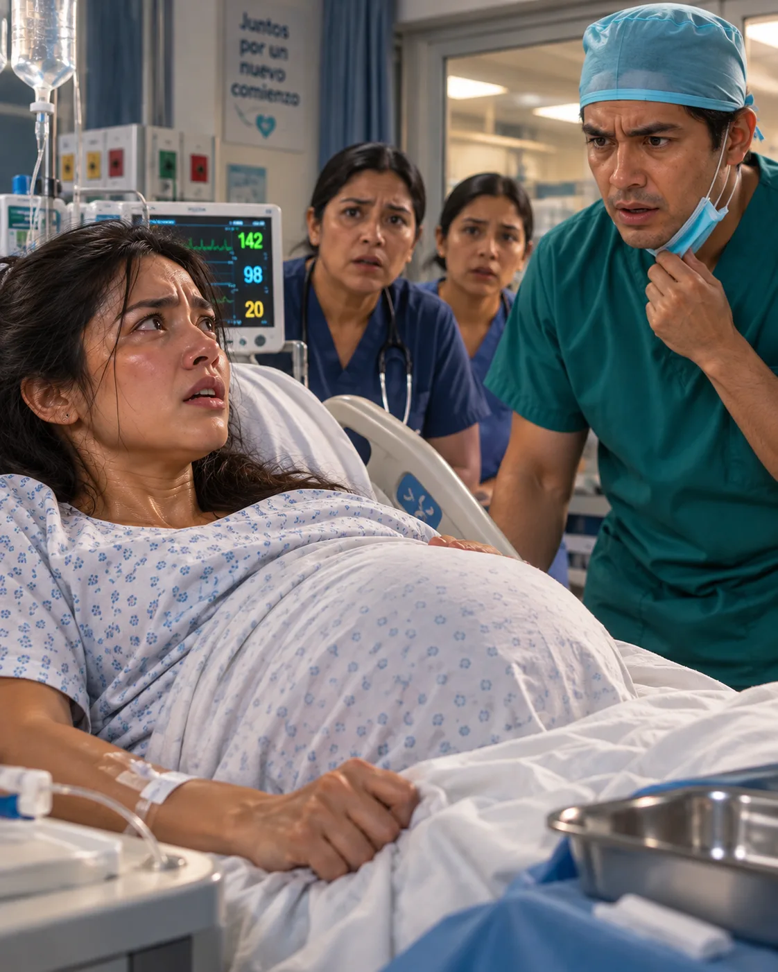 ME DIVORCIÉ SIN SABER QUE ESTABA EMBARAZADA. OCULTÉ A MI BEBÉ DURANTE OCHO MESES… PERO CUANDO LLEGUÉ A LA SALA DE PARTOS, EL MÉDICO QUE IBA A ATENDERME RESULTÓ SER MI EXESPOSO.