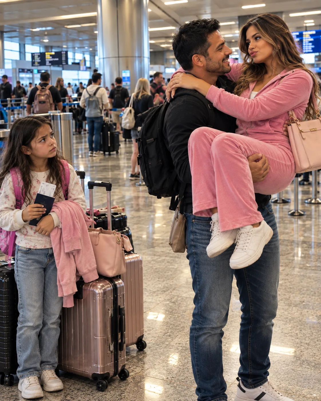 MI HIJA ME SUPLICÓ QUE LA DEJARA IR DE VACACIONES CON MI EXMARIDO Y SU NOVIA MUCHO MÁS JOVEN — UNA SOLA FOTO EN FACEBOOK Y ESTUVE A PUNTO DE IR POR ELLA