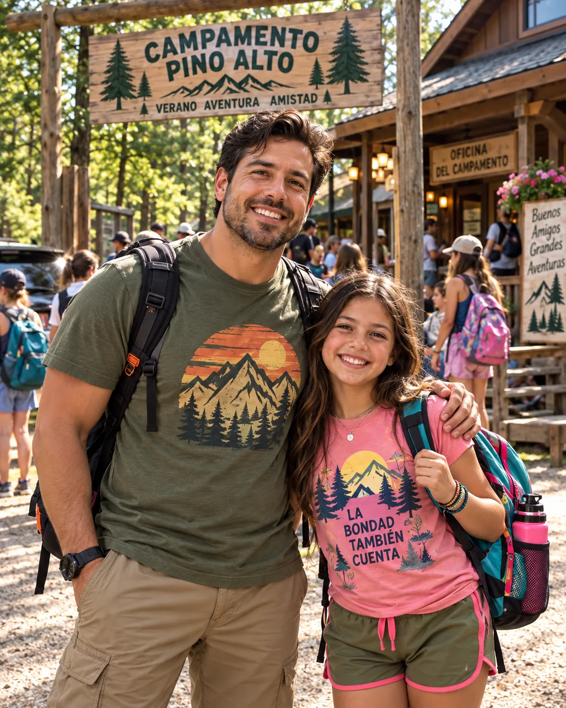 DEJÉ QUE MI AMIGO LLEVARA A MI HIJA DE 10 AÑOS AL CAMPAMENTO DE VERANO — HORAS DESPUÉS, LA ADMINISTRADORA ME LLAMÓ Y DIJO: «TIENE QUE VENIR. ES POR EL HOMBRE QUE LA TRAJO»