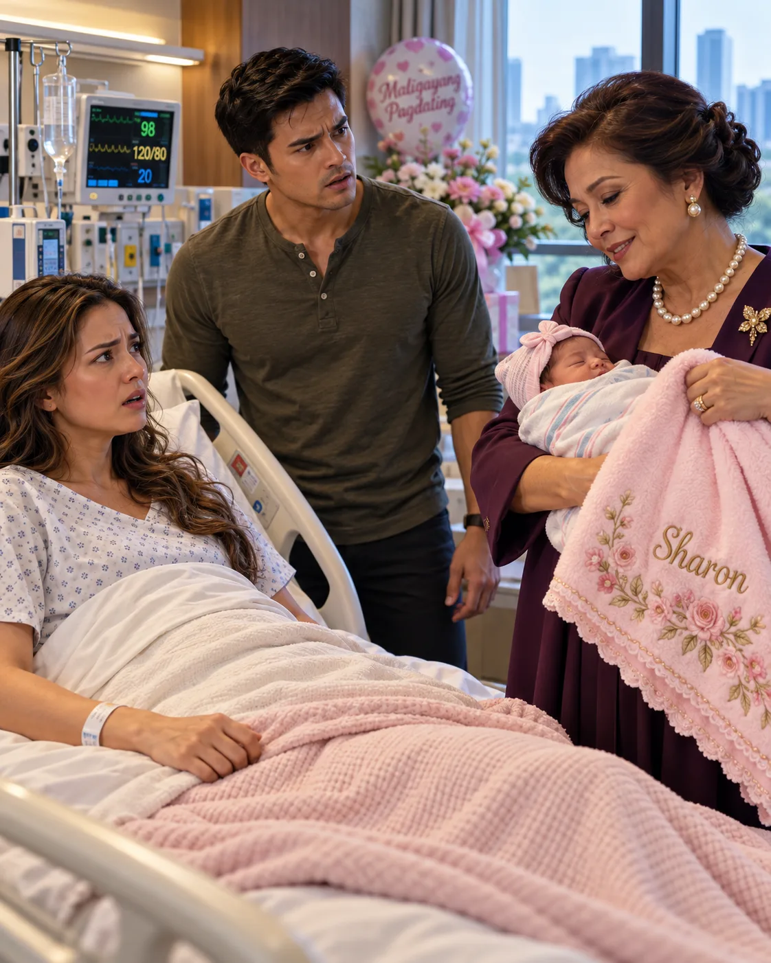 “HELLO, SHARON,” BULONG NG MOTHER-IN-LAW KO SA NEWBORN DAUGHTER KO. “BUMALIK KA SA AKIN.” SIX HOURS AFTER GIVING BIRTH, AKALA KO MALI LANG ANG DINIG KO—HANGGANG BINUKSAN KO ANG REGALO NIYA AT NAKITA ANG PANGALANG NAKABURDA SA GINTONG SINULID.