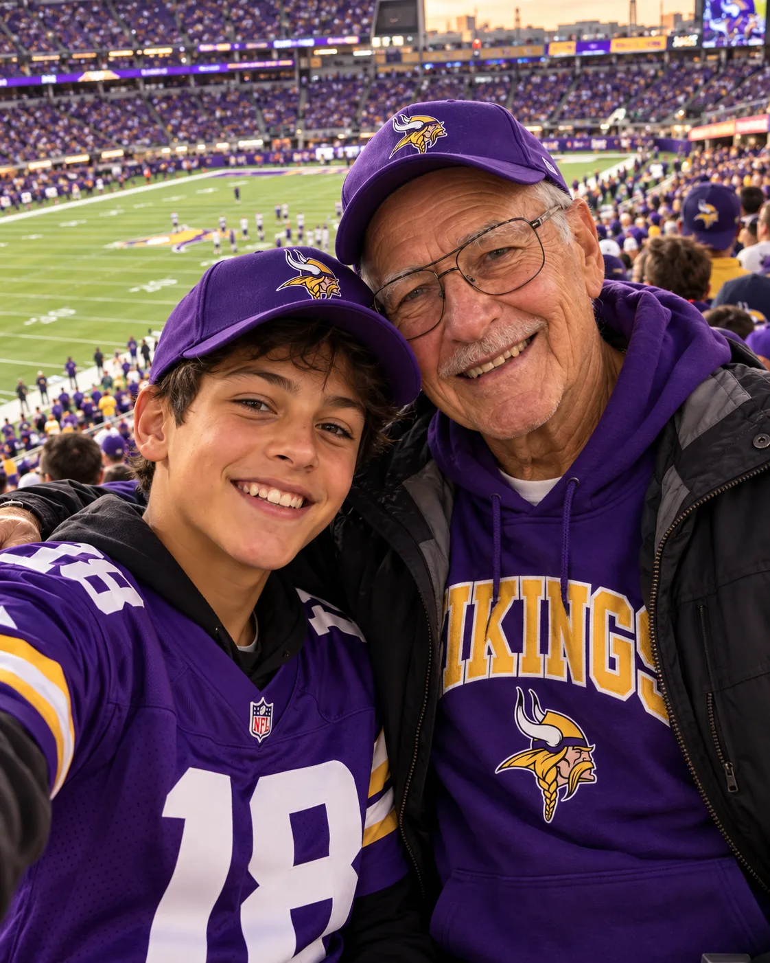 A MI NIETO CON CÁNCER TERMINAL LE REGALARON UN VIAJE PARA VER A SU EQUIPO FAVORITO DE LA NFL — EN EL ESTADIO, UN EMPLEADO NOS DIJO: «SU NIETO NO FUE ELEGIDO POR CASUALIDAD»