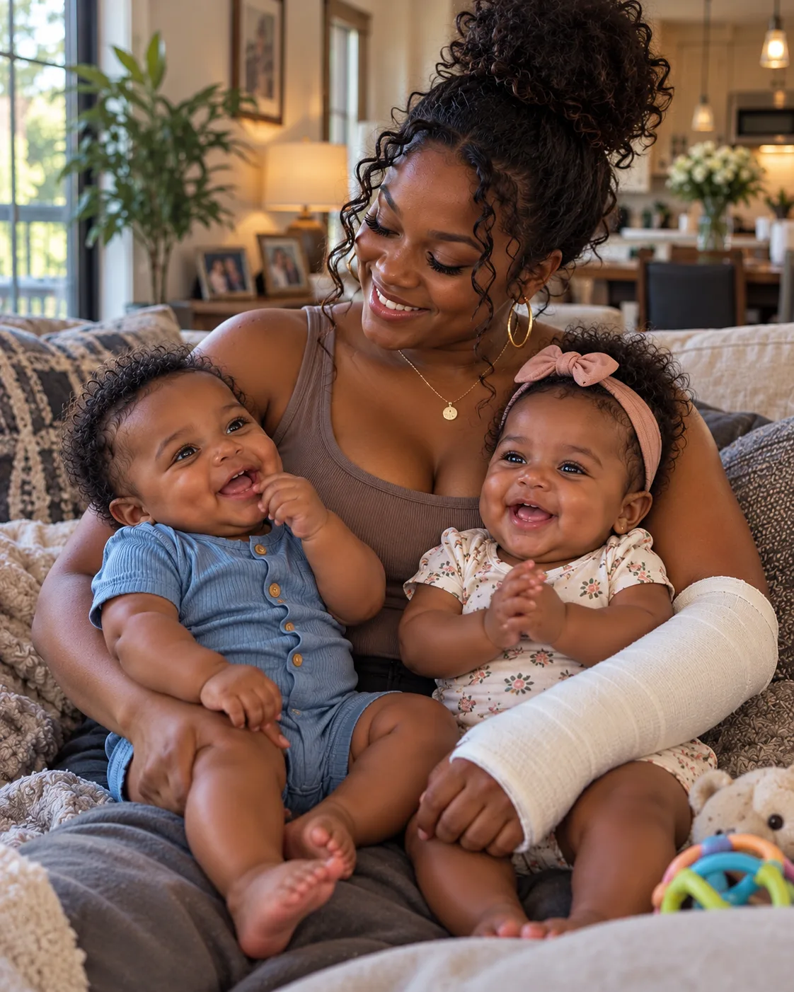 My Husband Said I Did "Nothing" All Day With a Broken Wrist and Newborn Twins — So I Billed Him for Every Minute of It