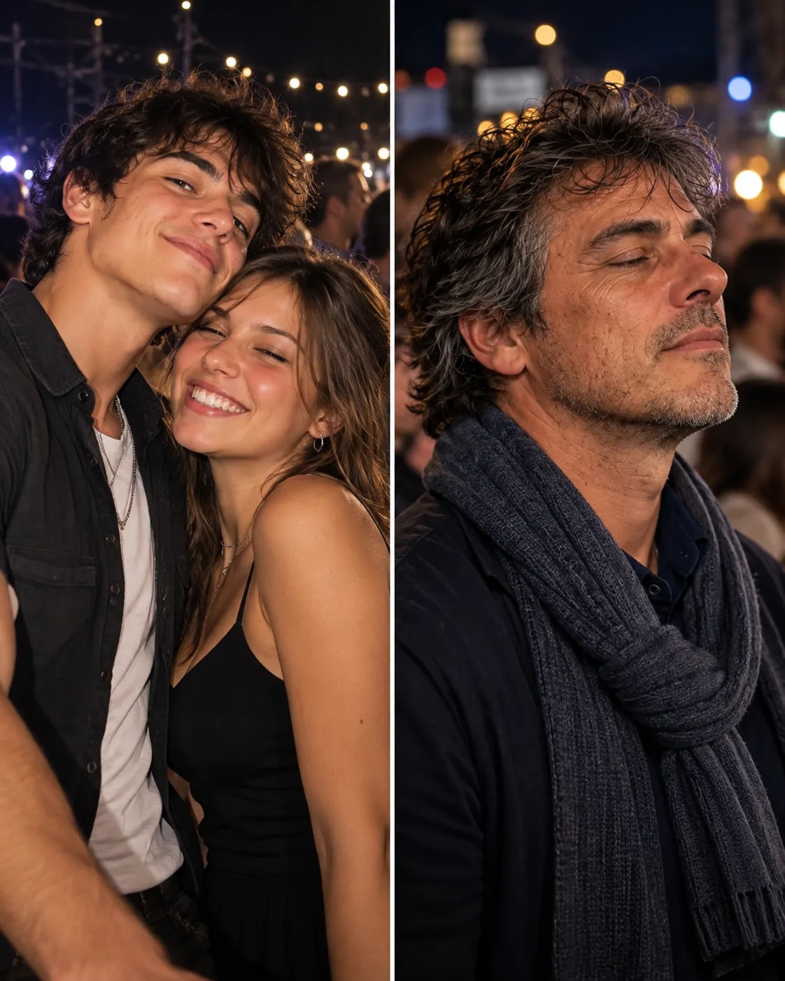 A LOS 18 AÑOS, MI PRIMER NOVIO Y YO PROMETIMOS QUE, SI VEINTE AÑOS DESPUÉS SEGUÍAMOS SOLOS, VOLVERÍAMOS A ENCONTRARNOS EN UN CONCIERTO DE NUESTRA BANDA FAVORITA. PASARON VEINTIÚN AÑOS. YO FUI CON MI HIJA DE 16 AÑOS… Y ÉL ESTABA ALLÍ. PERO LO QUE ME CONFESÓ CAMBIÓ TODO LO QUE CREÍA SABER SOBRE NUESTRA SEPARACIÓN.