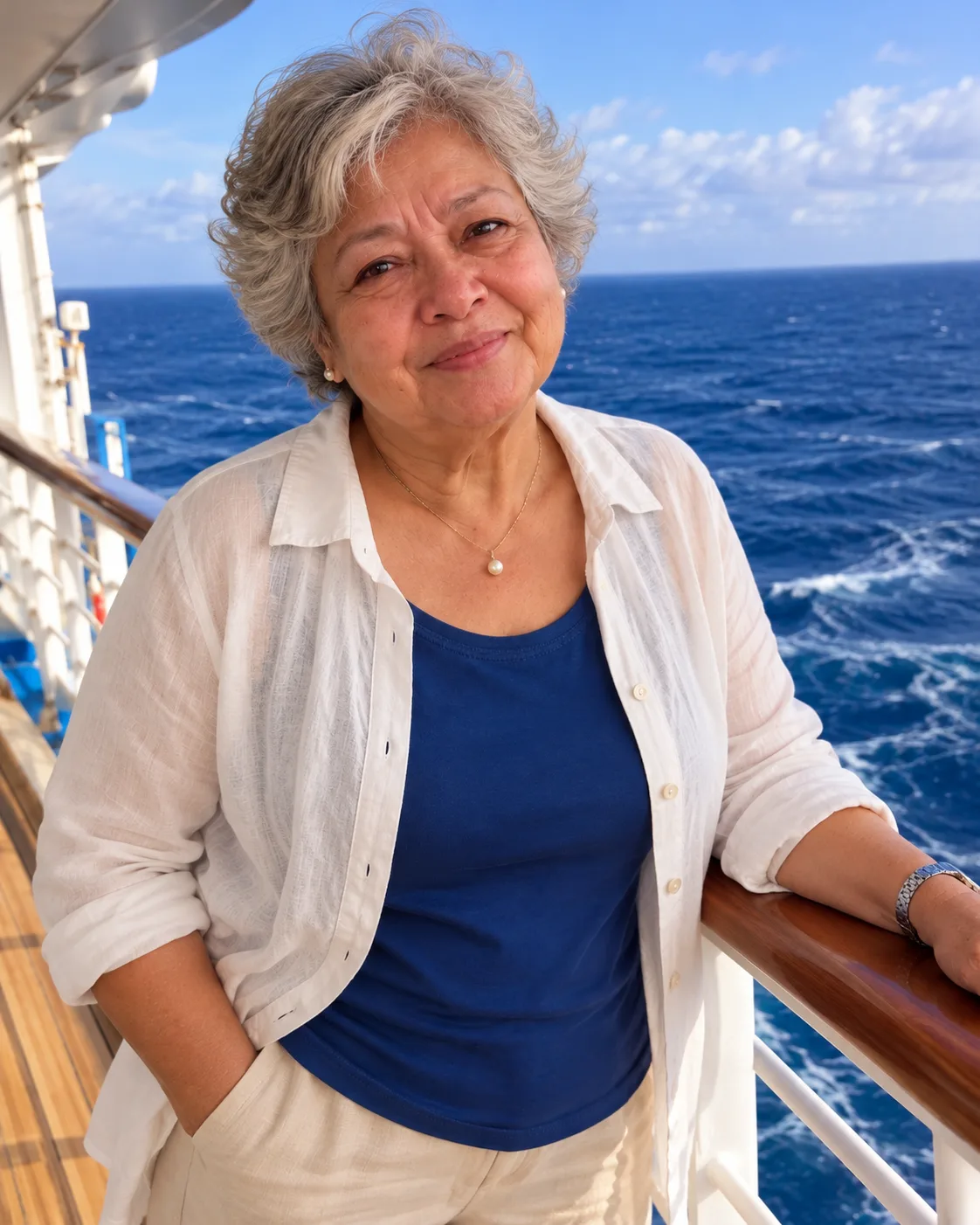 AFTER MAMATAY ANG HUSBAND KO, NAG-IPON AKO NG LAKAS NG LOOB PARA SUMAKAY SA CRUISE SHIP NA SIYA MISMO ANG NAGING CAPTAIN FOR YEARS. SA ARAW NA DAPAT 50TH ANNIVERSARY NAMIN, MAY OFFICER NA KUMATOK SA CABIN KO AT SINABI: “MA’AM, MAY INIWAN PO PARA SA INYO ANG HUSBAND NINYO.”