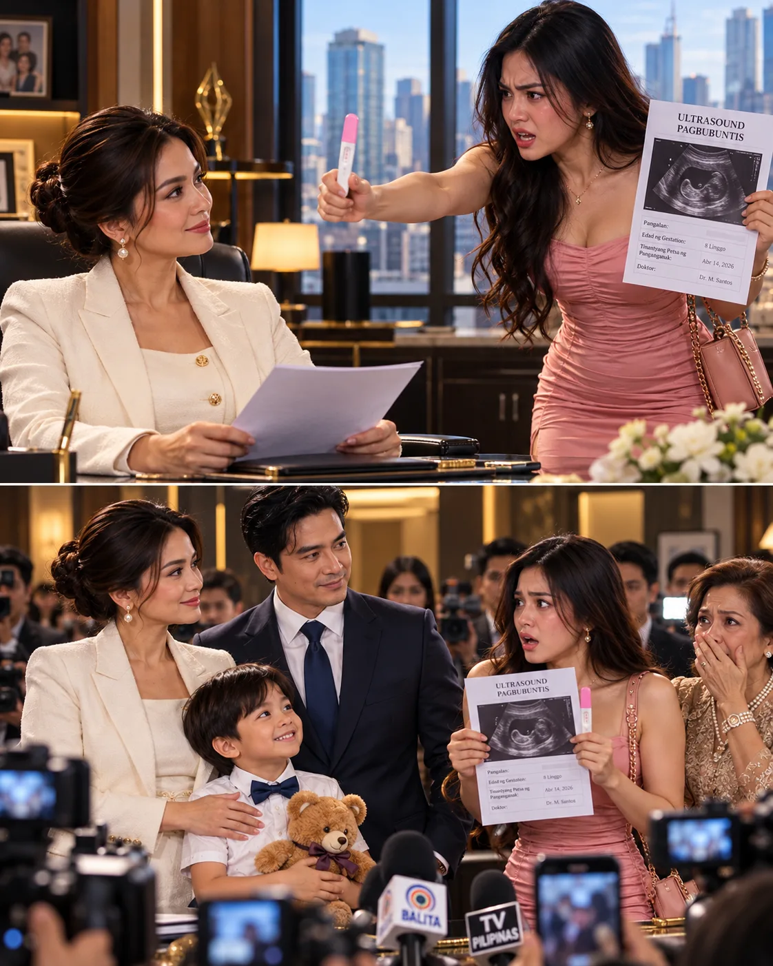 SINABI NG INTERN NA BUNTIS SIYA SA “TAGAPAGMANA” NG ISA SA PINAKAMAYAMANG PAMILYA SA MAYNILA AT PINAPALAYAS AKO SA SARILI KONG KUMPANYA. THEN NILABAS NIYA ANG DNA TEST NA 99.99% DAW NA SI SEBASTIAN MONTEVERDE ANG AMA. NAPANGITI AKO—DAHIL SI SEBASTIAN AY ANAK KO. AT THREE YEARS OLD LANG SIYA.