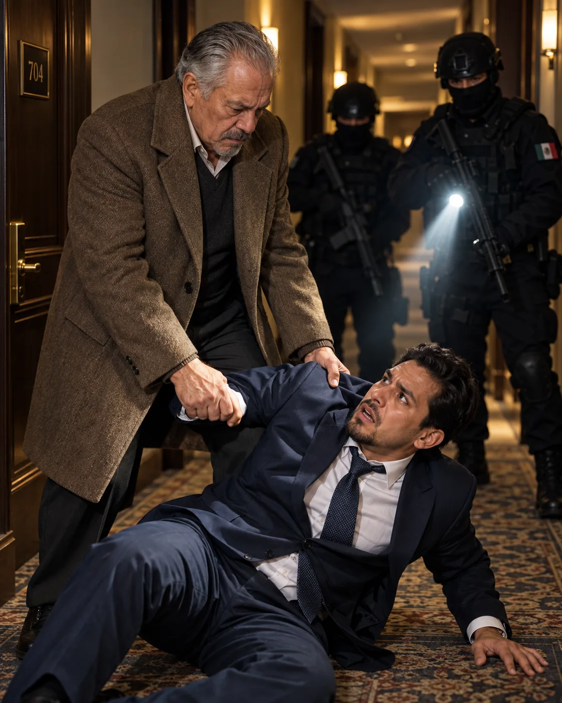 MI PADRASTRO ME GOLPEABA DÍA TRAS DÍA MIENTRAS MI MADRE FINGÍA NO ESCUCHAR — HASTA QUE MI ABUELO VIO LAS HUELLAS DE SANGRE EN LA PUERTA DEL SÓTANO