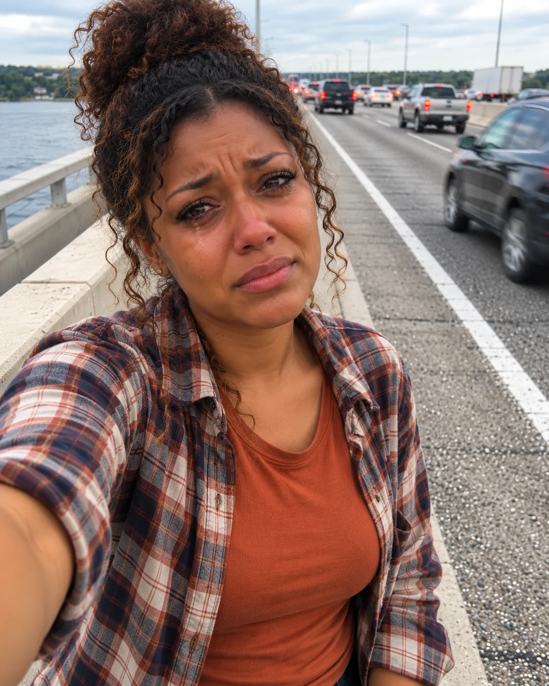 MY HUSBAND LEFT ME ON A HIGHWAY BRIDGE DURING AN ARGUMENT—THE STRANGER WHO PICKED ME UP ENDED UP SHOWING ME WHERE MY HUSBAND REALLY WENT