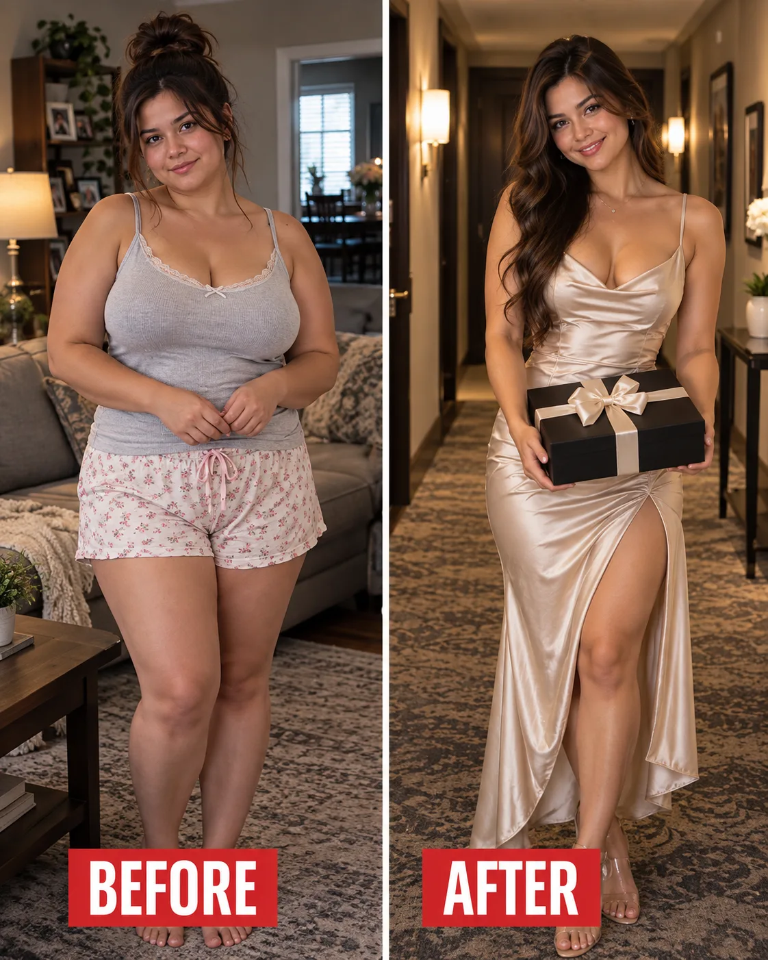 SINABIHAN AKO NG ASAWA KONG MAGPAPAYAT O IIWAN NIYA AKO—PAGKABAWAS KO NG 85 POUNDS, MAY INIHANDA AKONG “ROMANTIC” HOTEL NIGHT