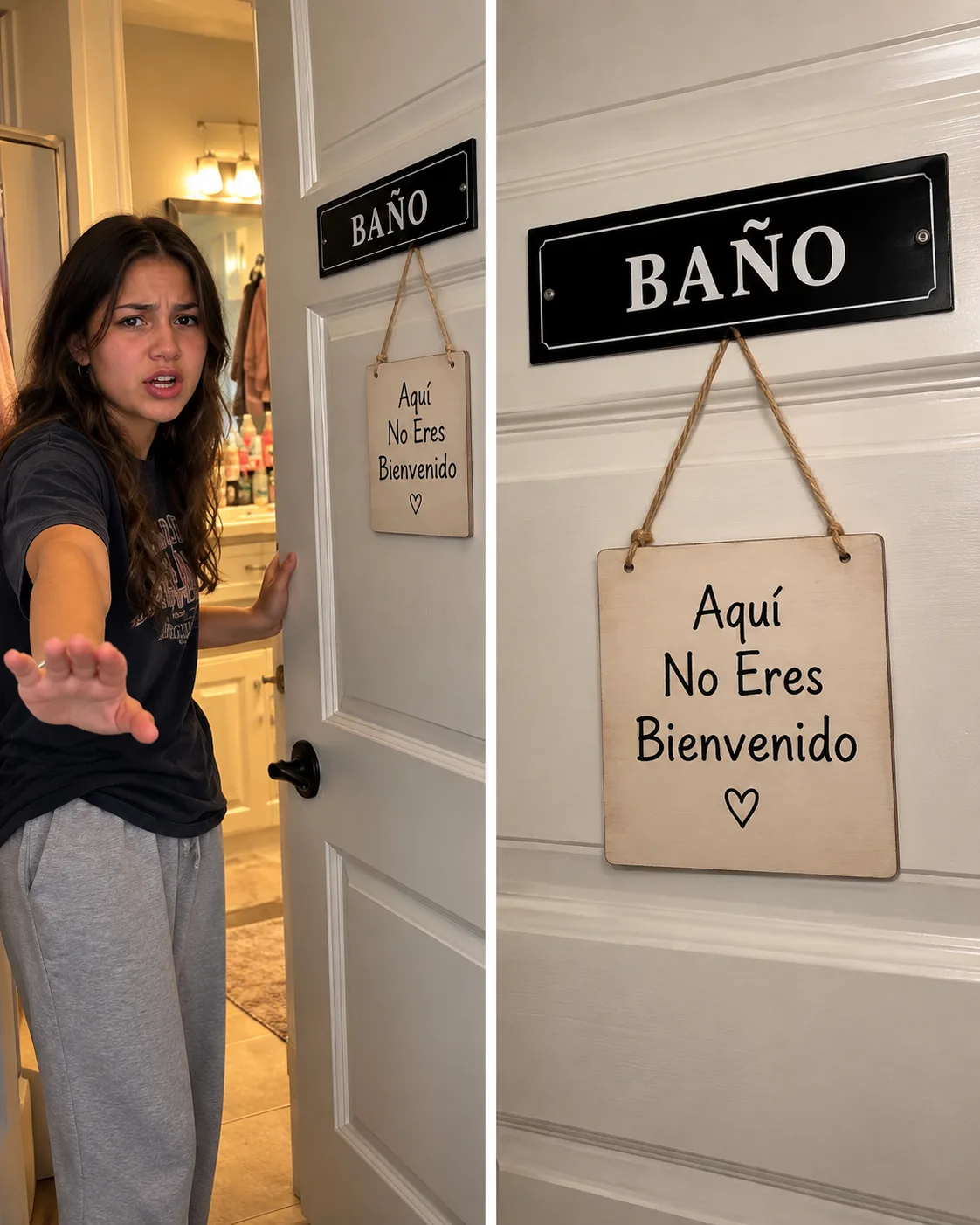 MI HIJA SIEMPRE ME DEJABA ENTRAR A SU HABITACIÓN — HASTA QUE UN DÍA GRITÓ «¡NO!» Y ME IMPIDIÓ PASAR. A LA MAÑANA SIGUIENTE FINGÍ IR AL TRABAJO, ABRÍ ESA PUERTA Y ME QUEDÉ PÁLIDA