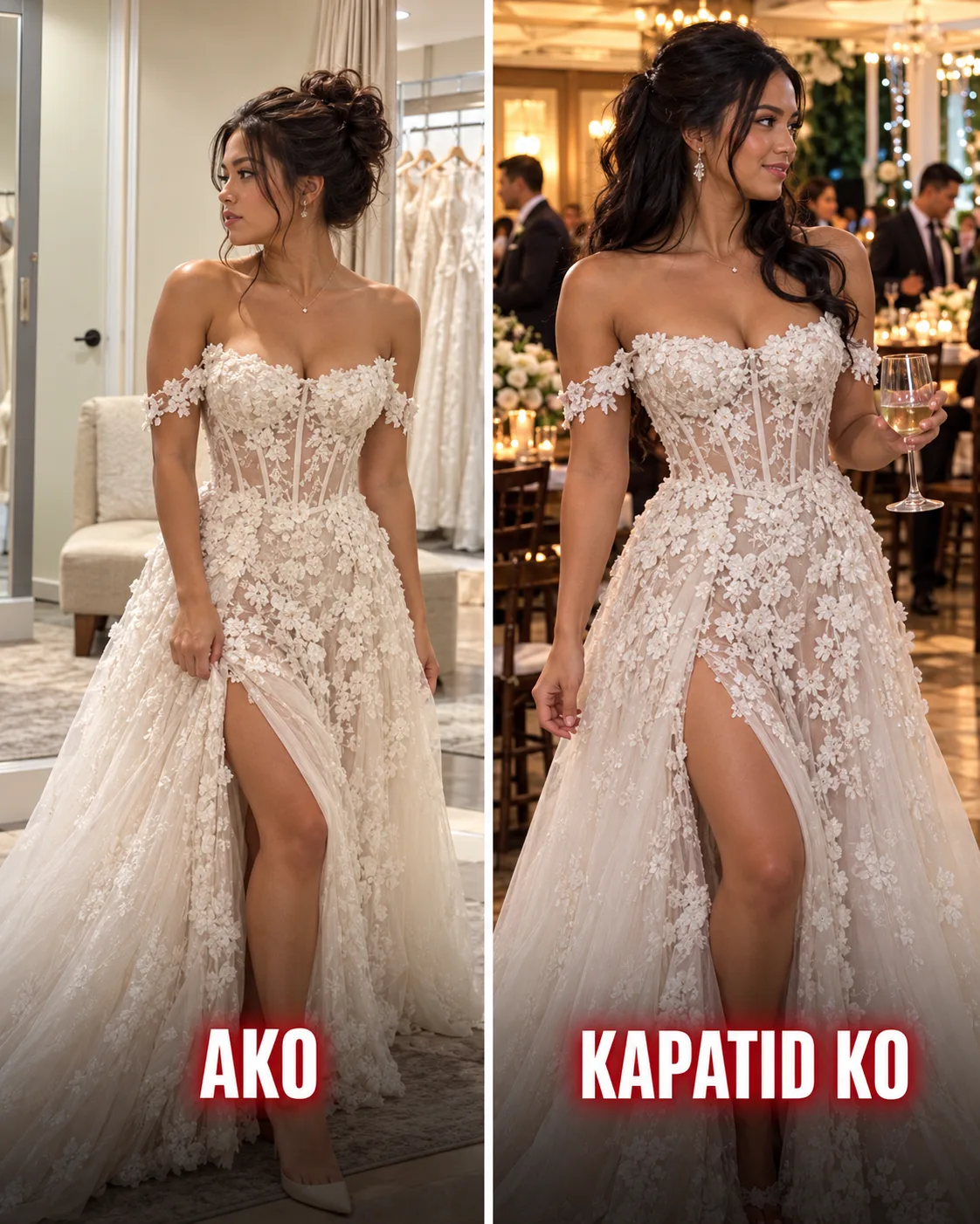 PINIGILAN AKO NG KAPATID KO SA WEDDING DRESS NA MAHAL KO—PAGKALIPAS NG ISANG BUWAN, SIYA MISMO ANG NAKASUOT NITO