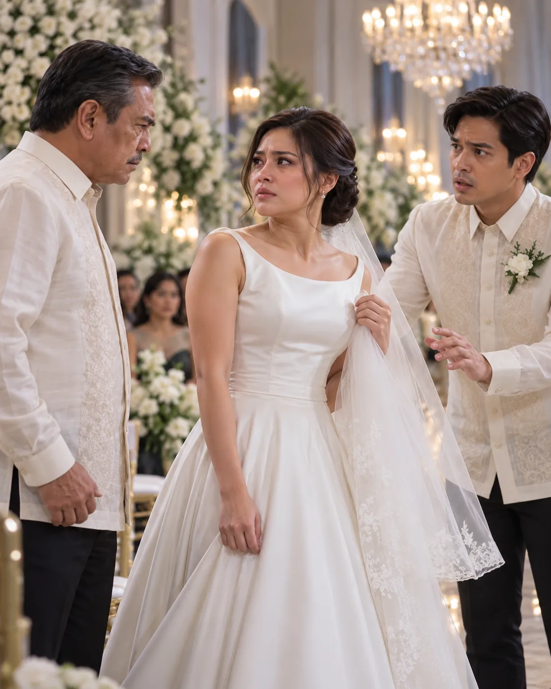 MI SUEGRO ME EXIGIÓ DEVOLVER ₱660,000 EN PLENA BODA, FRENTE A 200 INVITADOS. LE TRANSFERÍ CADA CENTAVO, ME QUITÉ EL VELO Y DIJE: «¡YA NO ME CASARÉ CON SU HIJO!». PERO AL DÍA SIGUIENTE, SU FAMILIA COMETIÓ UN ERROR QUE CAMBIARÍA TODO.